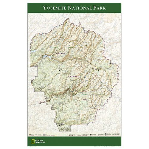 Poster NATIONAL GEOGRAPHIC „YOSEMITE NATIONAL"